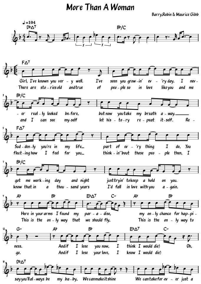 Sheet Music